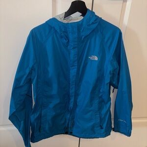 The North Face - Blue Hyent 2.5 Rain/Wind Hooded Jacket